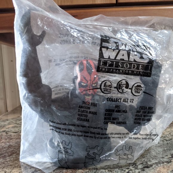 COPY - NIB VTG 1999 Star Wars Ep. 1 Darth Maul Cu… - Picture 7 of 7